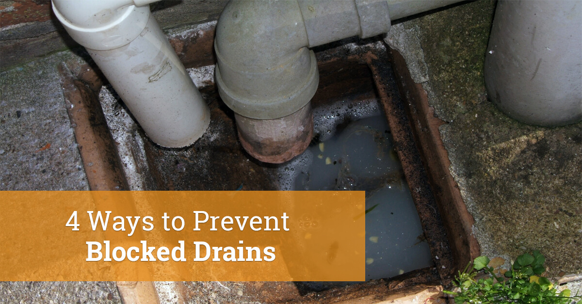 4 Ways to Prevent Blocked Drains | Infographic