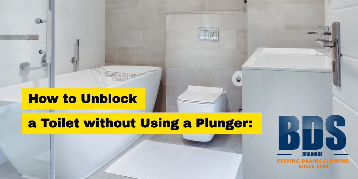 How To Unblock A Toilet Without Using A Plunger