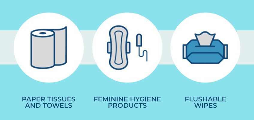 causes of blocked toilet