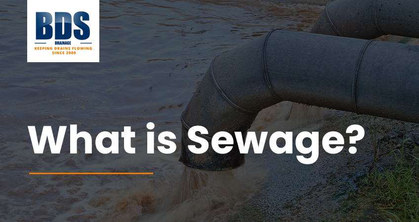 What is sewage?