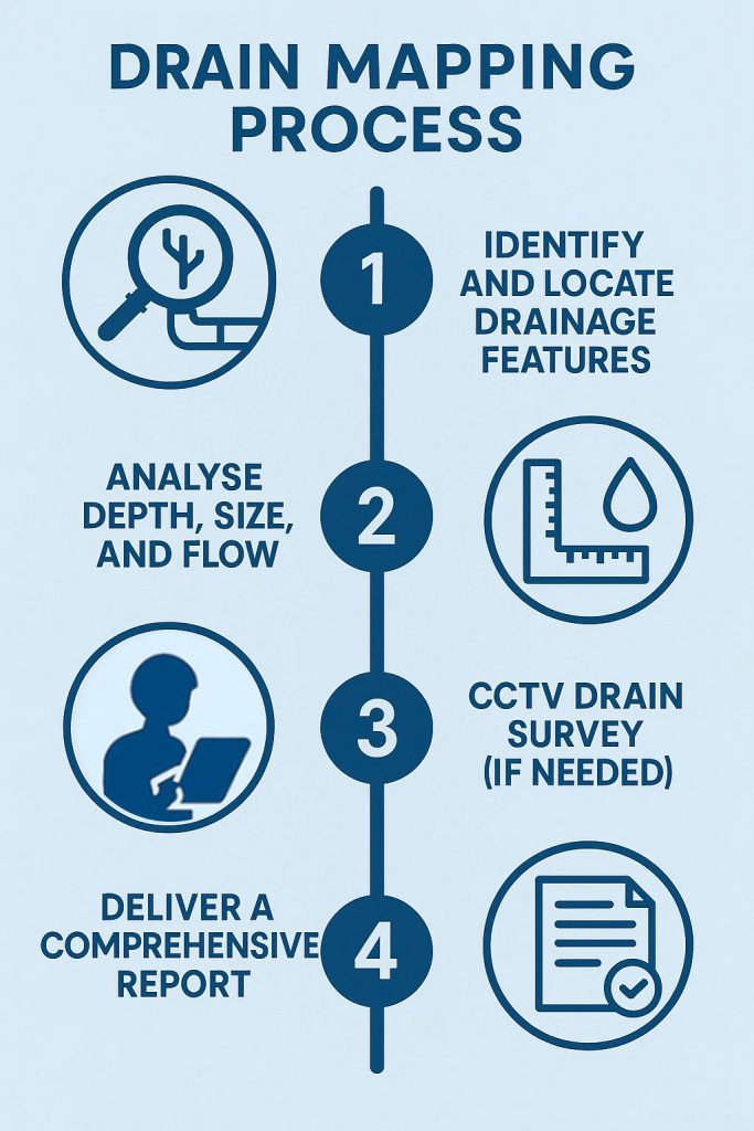 drain mapping process