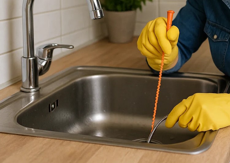 drain snake for unclog kitchen sink