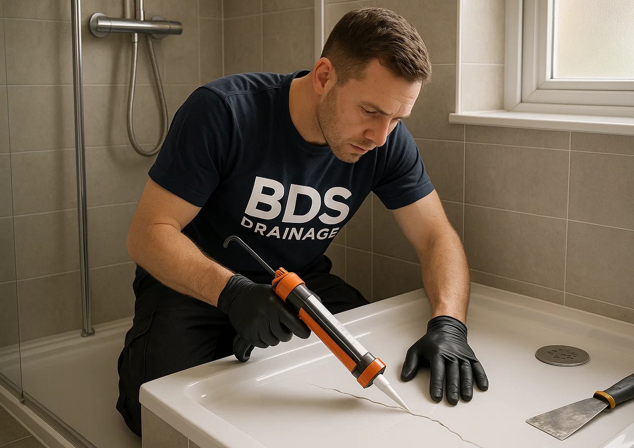 shower tray repair guide