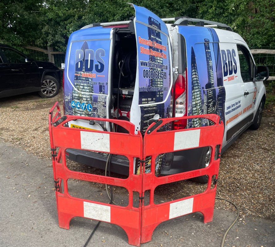 cctv drain survey van