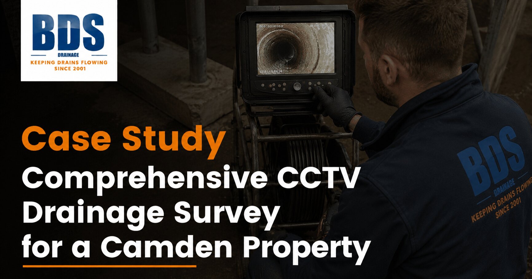 CCTV Drainage Survey for a Camden Property case study