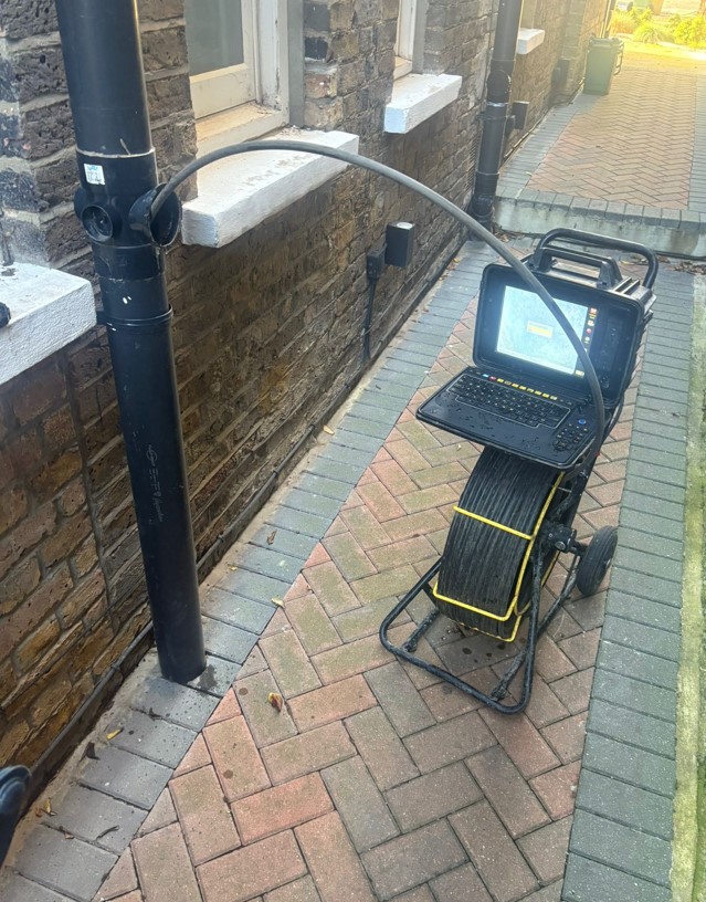 CCTV Drainage Survey for a Camden Property