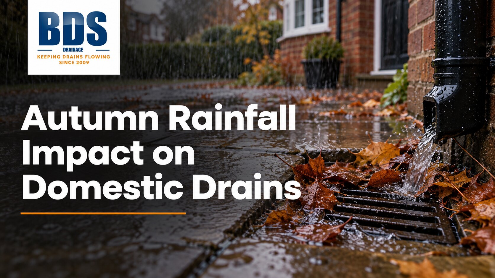 How autumn rainfall and shifting London clay soil impact domestic drains across Essex and Hertfordshire