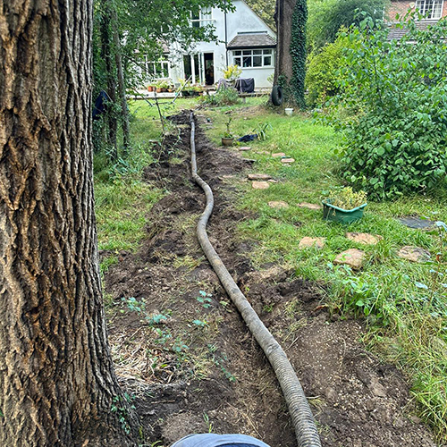 drain tanks
